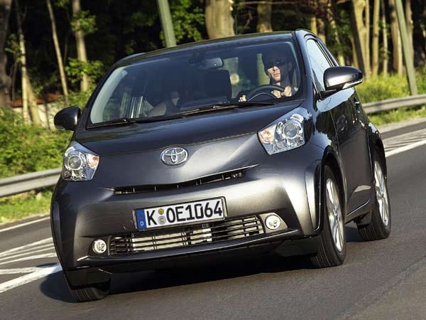 Toyota iQ: Nicht nur der Name ist sehr ähnlich.