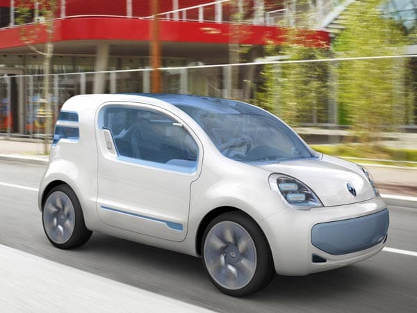 Der Kleintransporter Renault Kangoo soll ab 2011 mit einem Elektromotor aufwarten.