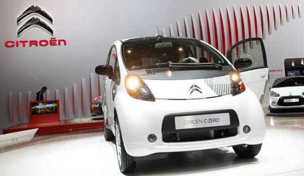 Der Citroën C-Zero ist das Schwestermodell des Mitsubishi iMiev und soll im Dezember 2010 auf den Markt kommen.