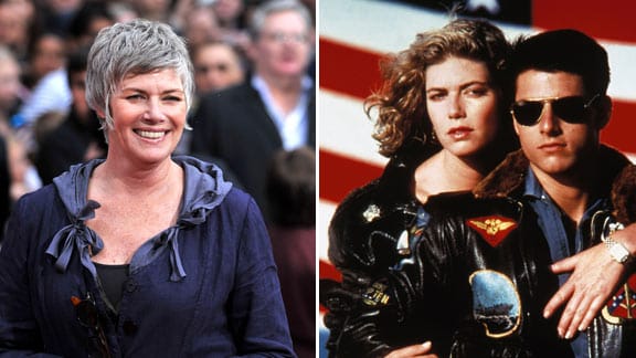 Na, hätten Sie Kelly McGillis erkannt? Seit "Top Gun" hat sie sie sich ganz schön verändert. (Fotos: Wenn/Allstar)