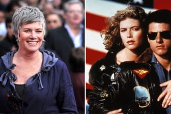 Na, hätten Sie Kelly McGillis erkannt? Seit "Top Gun" hat sie sie sich ganz schön verändert. (Fotos: Wenn/Allstar)