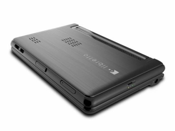 Das Toshiba Libretto W100 trägt etwas dick auf, denn das Gehäuse beherbergt zwei 7-Zoll-Touchscreens. (Bild: Hersteller)