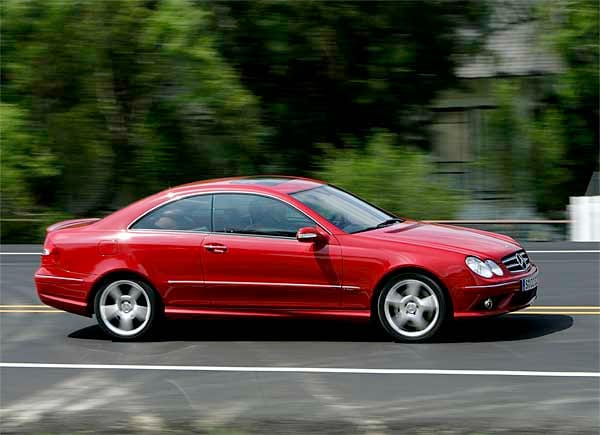 J.D. Power Kundenzufriedenheit Sportwagen, Platz 1: Mercedes-Benz CLK (882 Punkte).