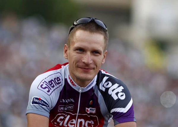 Bei der Tour de France 2008 trug Sebastian Lang drei Etappen lang das Trikot des Bergführenden. Für das Omega-Pharma-Lotto-Team fährt der Erfurter seit 2009.