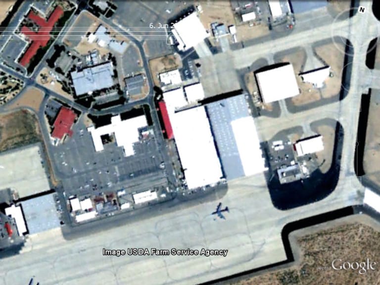Satelliten-Foto aus Google Earth (Screenshot: t-online.de)