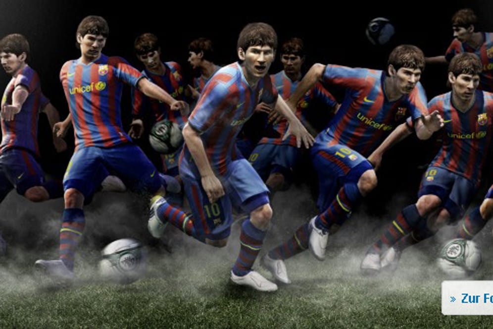 Pro Evolution Soccer 2011 Fußball-Simulationsspiel für PC, PS3, PS2, Xbox 360, Wii und PSP von Konami