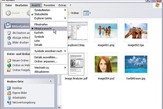Windows-Explorer: Mehr Miniaturansichten mit ThumbView Lite. (Screenshot: t-online.de)