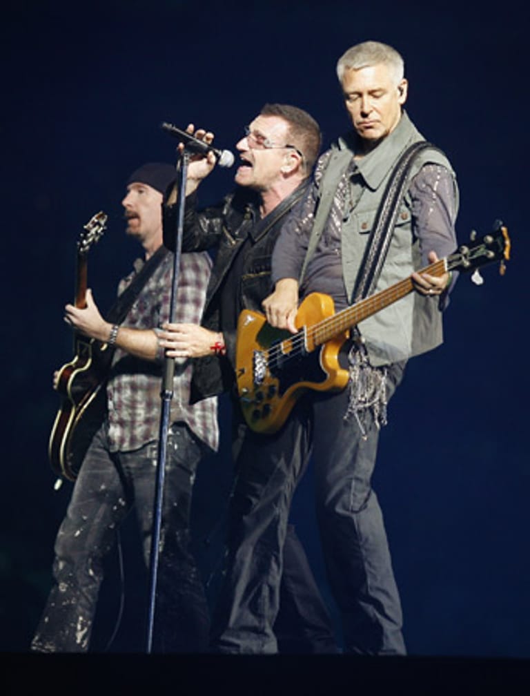 Die alten Herren von U2 haben es noch drauf: Sie führen die Liste der Topverdiener in der Musikbranche an. Sie verdienten laut "Forbes" zwischen Juni 2009 und Juni 2010 rund 130 Millionen Dollar.