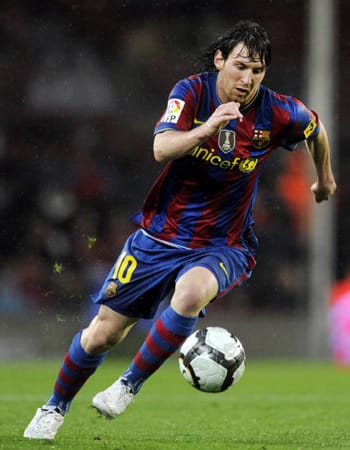 6. Platz: Lionel Messi mit 44 Millionen US Dollar.