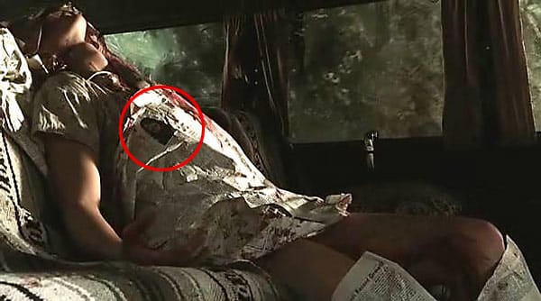 ...oder als Abdeckung für eine ziemlich übel zugerichtete Leiche im Horror-Streifen "The Texas Chainsaw Massacre". ...oder als Abdeckung für eine ziemlich übel zugerichtete Leiche im Horror-Streifen "The Texas Chainsaw Massacre".