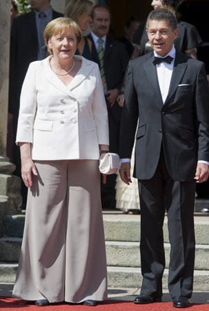 Angela Merkel mit Ehemann Joachim Sauer