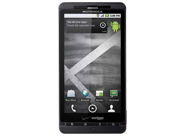 Das neue Smartphone-Flaggschiff Motorola Droid X hat einen schnellen 1-Gigahertz-Prozessor und einen riesigen 4,3-Zoll-Touchscreen.