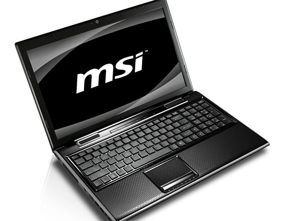 Das Notebook MSI FX600 ist der Start der neuen F-Serie von MSI