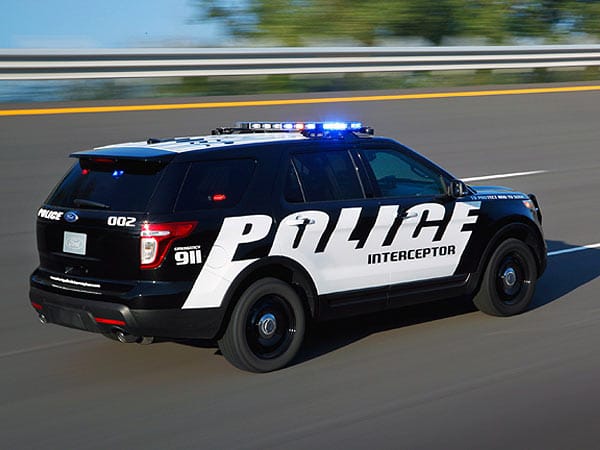 Hier fährt der neue Einsatzwagen der US-Cops - der Ford Interceptor SUV