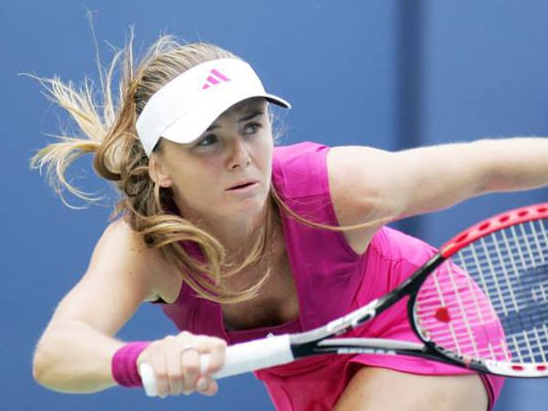 Daniela Hantuchova ist eine weitere sexy Blondine bei den US Open.