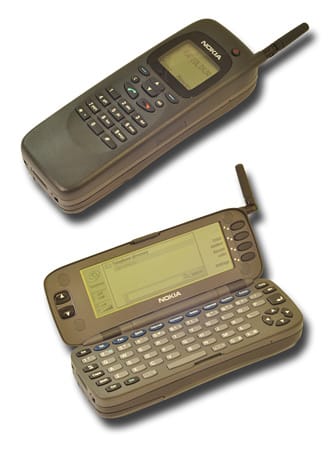 Nokia Communicator 9000 - das erste "echte" Smartphone in Europa.