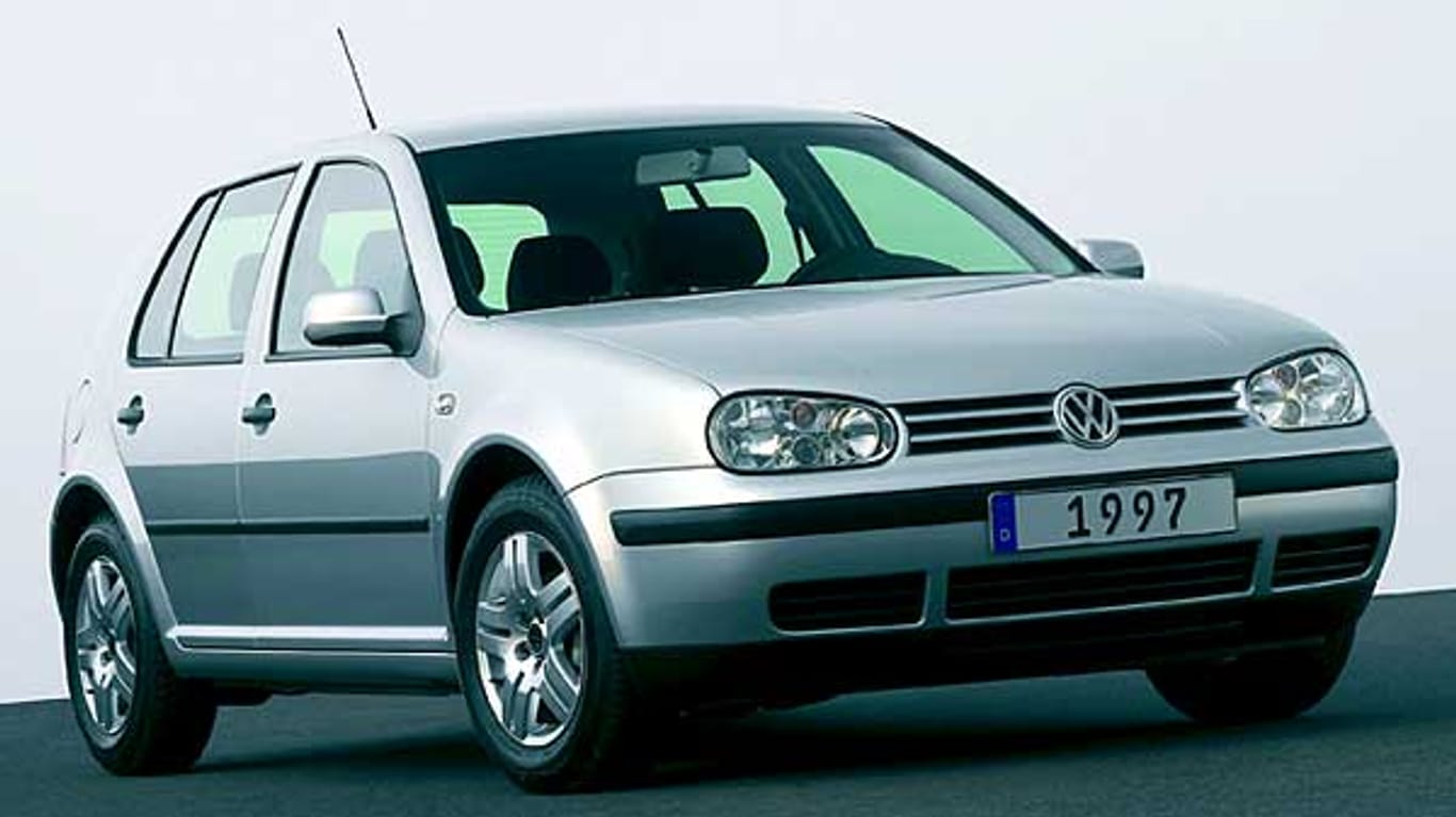 VW Golf IV: Der gute alte Golf IV ist unter Autodieben nach wie vor ein Renner. 8,3 Autos von 1000 Modellen dieses Typs wurden im vergangenen Jahr entwendet.