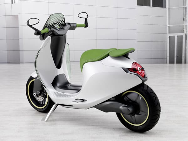 Der Smart e-scooter ist ein Roller mit Elektroantrieb.