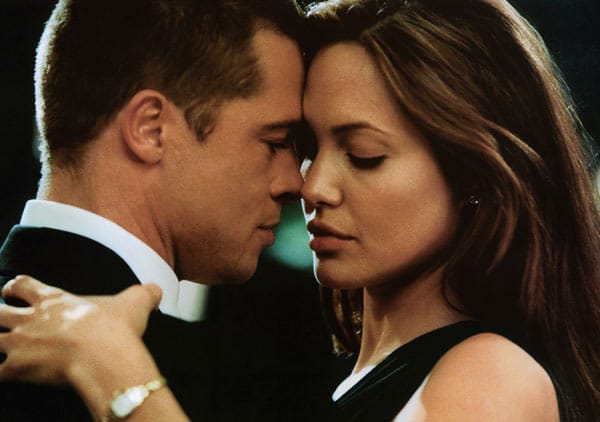 Brad Pitt und Angelina Jolie in "Mr. & Mrs. Smith"