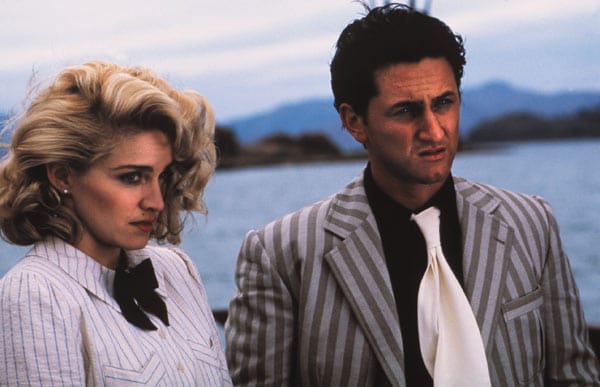 Madonna und Sean Penn in "Shanghai Surprise" aus dem Jahr 1986