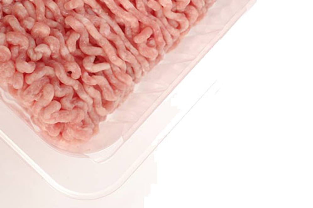 Hackfleisch: Abgepacktes Hackfleisch sieht oft frischer aus als es ist.