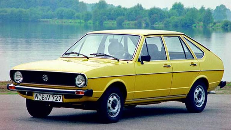 Die erste Generation des VW Passat basierte auf dem Audi 80 und wurde von 1973 bis 1980 gebaut.
