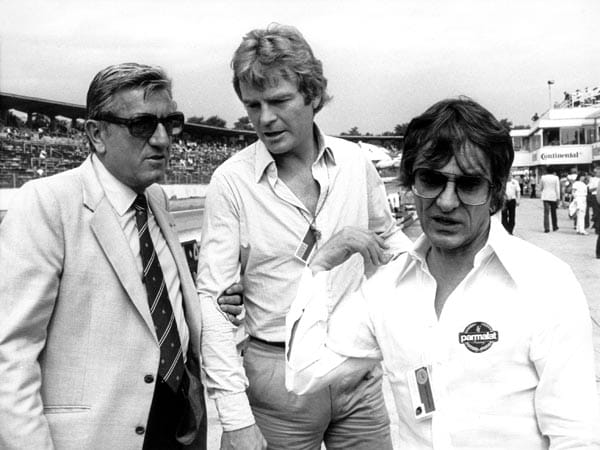 Ecclestone (re.) und Max-Mosley (mi.) bildeten lange Zeit eine machtvolle Doppelspitze in der Formel 1. "Wir sind nicht so etwas wie die Mafia, sondern wir sind die Mafia", hat Ecclestone einmal gesagt.