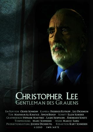 Anschließend, um 21.40 Uhr, würdigt Arte den großen Christopher Lee im Filmporträt "Gentleman des Grauens".