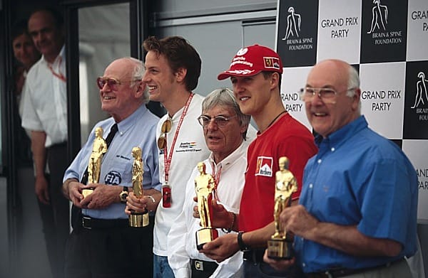 Pilotprojekt ohne Fortsetzung: Im Jahr 2000 wurde als Gegenstück zum "Oscar" erstmals der "Bernie" vergeben. Sid Watkins, Jenson Button, Michael Schumacher und Murray Walker blieben aber die einzigen Preisträger.