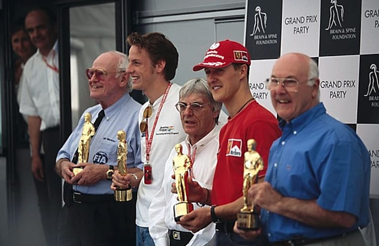 Pilotprojekt ohne Fortsetzung: Im Jahr 2000 wurde als Gegenstück zum "Oscar" erstmals der "Bernie" vergeben. Sid Watkins, Jenson Button, Michael Schumacher und Murray Walker blieben aber die einzigen Preisträger.