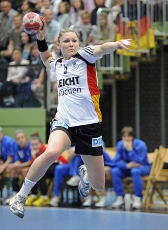 Natalie Augsburg, Linksaußen, 27 Jahre, HC Leipzig.