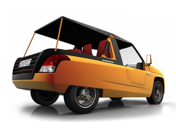 Die Studie wird wie immer auf dem Genfer Auto-Salon gezeigt. Den Antrieb besorgt ein Elektro-Motor. Die Studie wird wie immer auf dem Genfer Auto-Salon gezeigt. Den Antrieb besorgt ein Elektro-Motor.