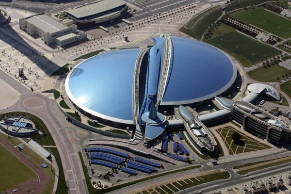Der Aspire Dome in Doha.
