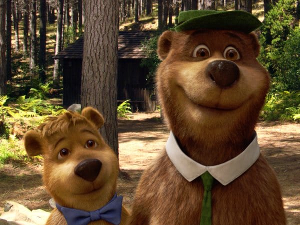 Yogi Bär und Boo Boo sind der Schrecken aller Jellystone Park-Touristen und deren Picknickkörbe.