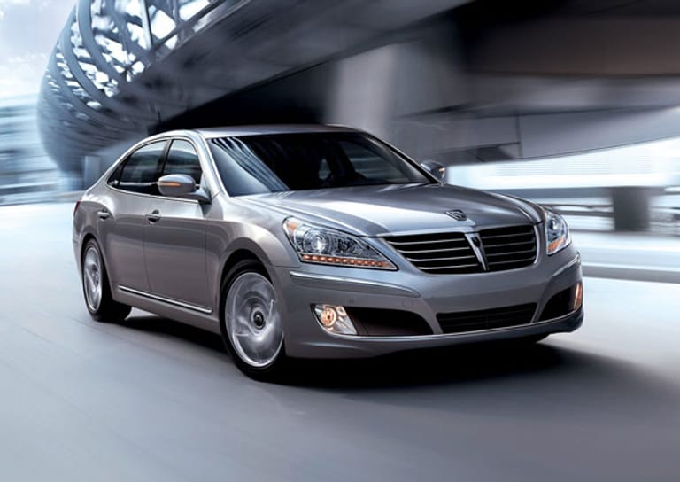 Auto-Neuheiten 2011: Mit dem Luxuswagen Hyundai Equus greifen die Koreaner die Oberklasse von Mercedes, BMW und Audi an.