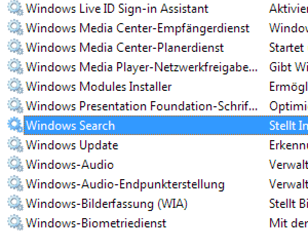 Windows-7-Dienste (Screenshot: t-online.de) Windows-7-Dienste (Screenshot: t-online.de)