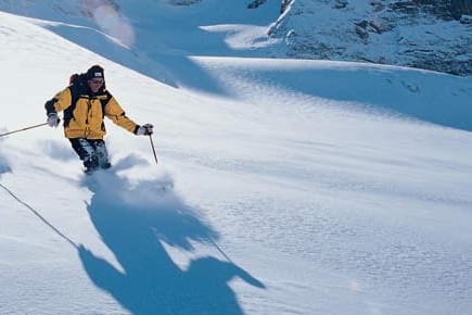 Die Zugspitze ist recht schneesicher