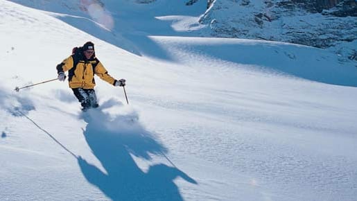 Die Zugspitze ist recht schneesicher