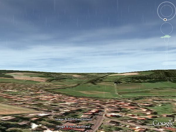 Tricks und versteckte Funktionen in Google Earth (Screenshot: t-online.de)