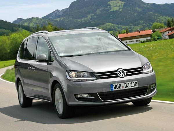 VW Sharan 2,0 TDI: 11,9 Liter Verbrauch; 14,28 Euro Kosten auf 100 km.