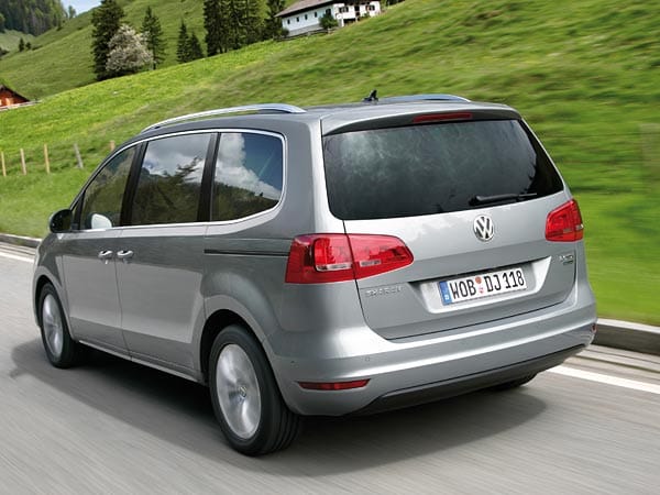 VW Sharan 1,4 TSI: 17,2 Liter Verbrauch; 24,08 Euro Kosten auf 100 km.