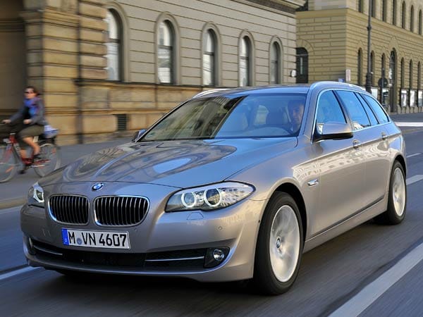 BMW 525d Automatik: 12,1 Liter Verbrauch; 14,52 Euro Kosten auf 100 km.