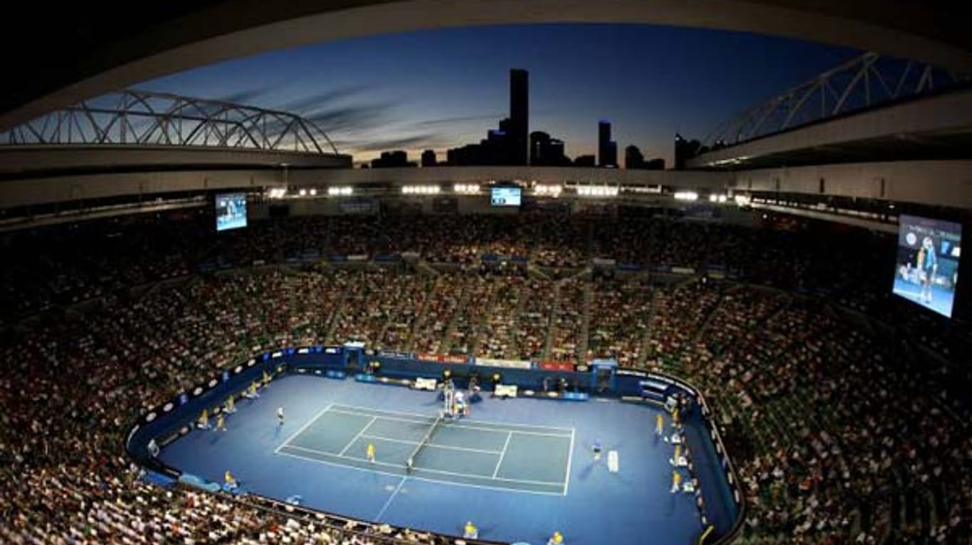 Das Herzstück der Australian Open: die Rod Laver Arena.