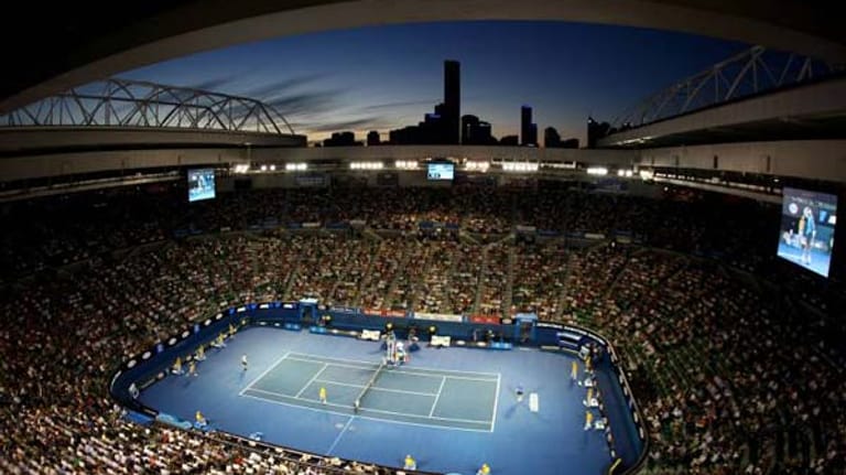 Das Herzstück der Australian Open: die Rod Laver Arena.