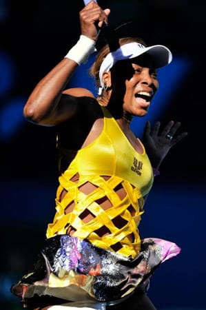 Venus Williams präsentiert ihre neue Kollektion.