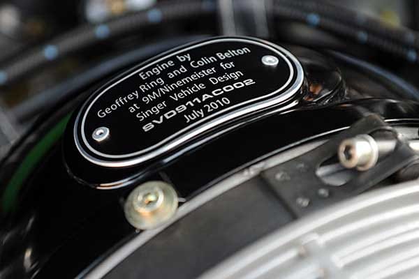 Der luftgekühlte Sechszylinder-Boxermotor leistet 425 PS.