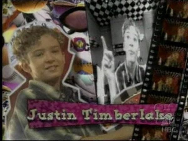 Justin Timberlake als junger Knirps im "Mickey Mouse Club"