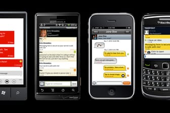 TigerText zerstört SMS nach dem lesen. (Montage: t-online.de)