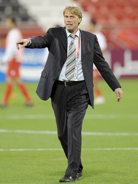 Wolfgang Sidka ist Nationaltrainer des Irak. Vorher war er schon in Bahrain und Katar, Gastgeberland der WM 2022, tätig.