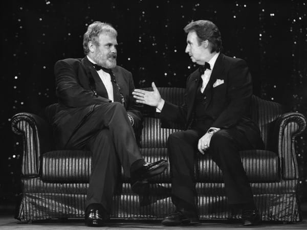 Mit Gunther Emmerich in der TV-Show "Nimm dir Zeit" (BRD 1991). Mit Gunther Emmerich in der TV-Show "Nimm dir Zeit" (BRD 1991).